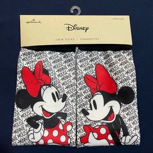 Disney Minnie Mouse Crew Socks